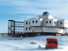 南極基地の建物の多くにミサワホームが採用されています。